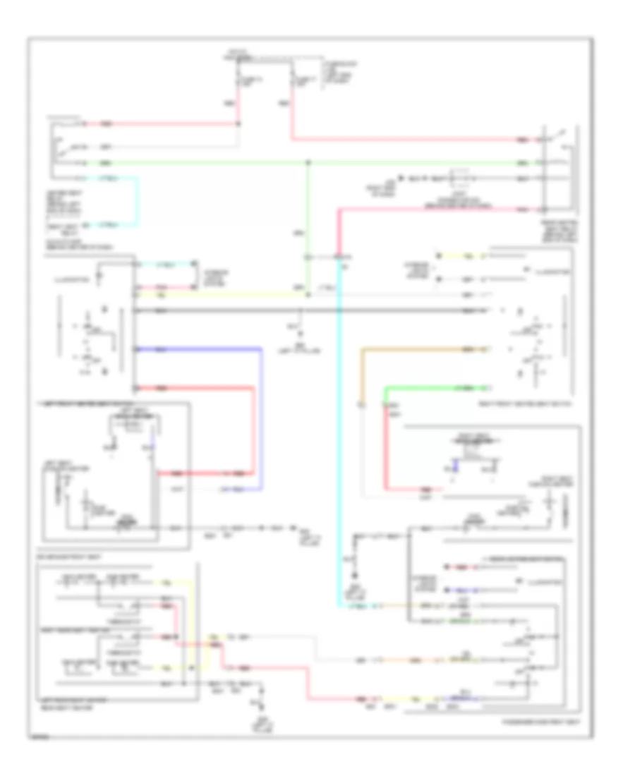 Heated Seats Wiring Diagram for Nissan Leaf SV 2013