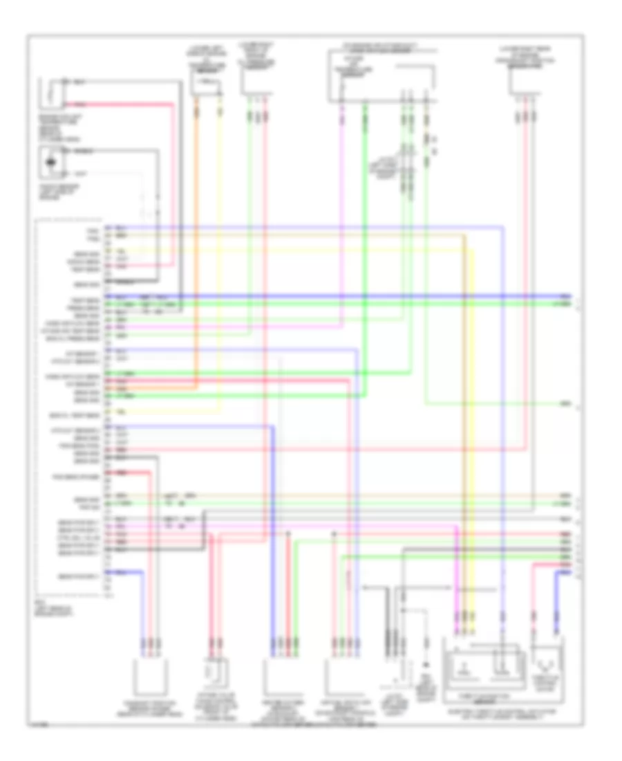 2 0L Engine Performance Wiring Diagram 1 of 5 for Nissan NV200 Taxi 2014