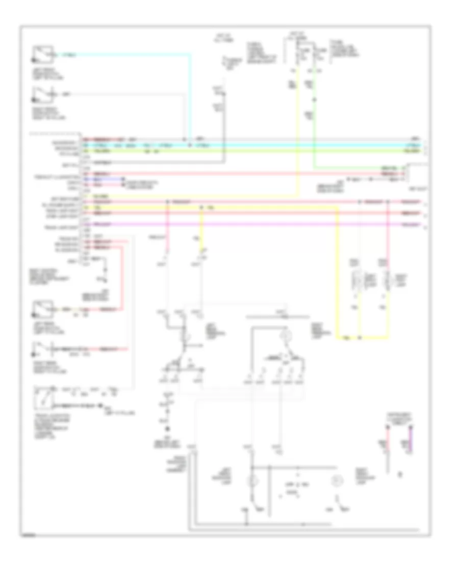 Courtesy Lamps Wiring Diagram 1 of 2 for Nissan Maxima S 2013