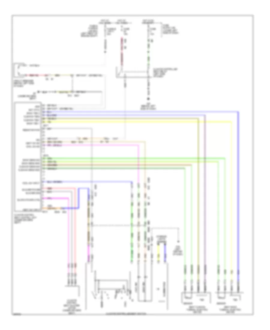 Climate Control Seats Wiring Diagram for Nissan Maxima S 2013