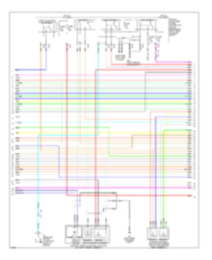 5.6L, Engine Performance Wiring Diagram (3 of 5) for Nissan NV2500 HD S 2014