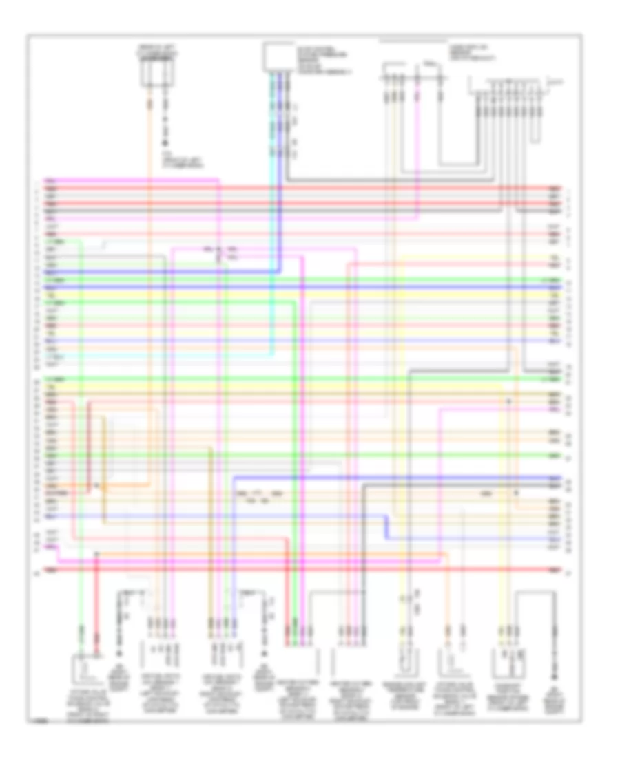 5.6L, Engine Performance Wiring Diagram (4 of 5) for Nissan NV2500 HD S 2014
