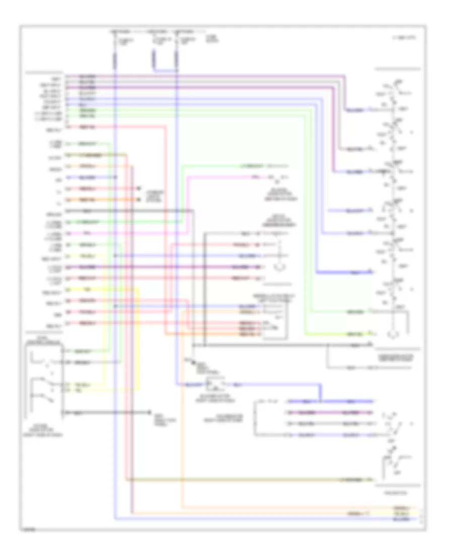 A C Wiring Diagram 1 of 2 for Nissan 240SX SE 1998