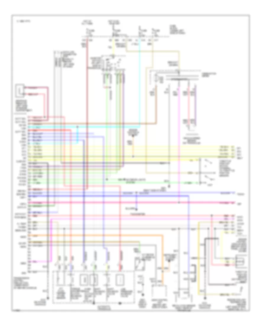 AT Wiring Diagram for Nissan Altima GLE 1998