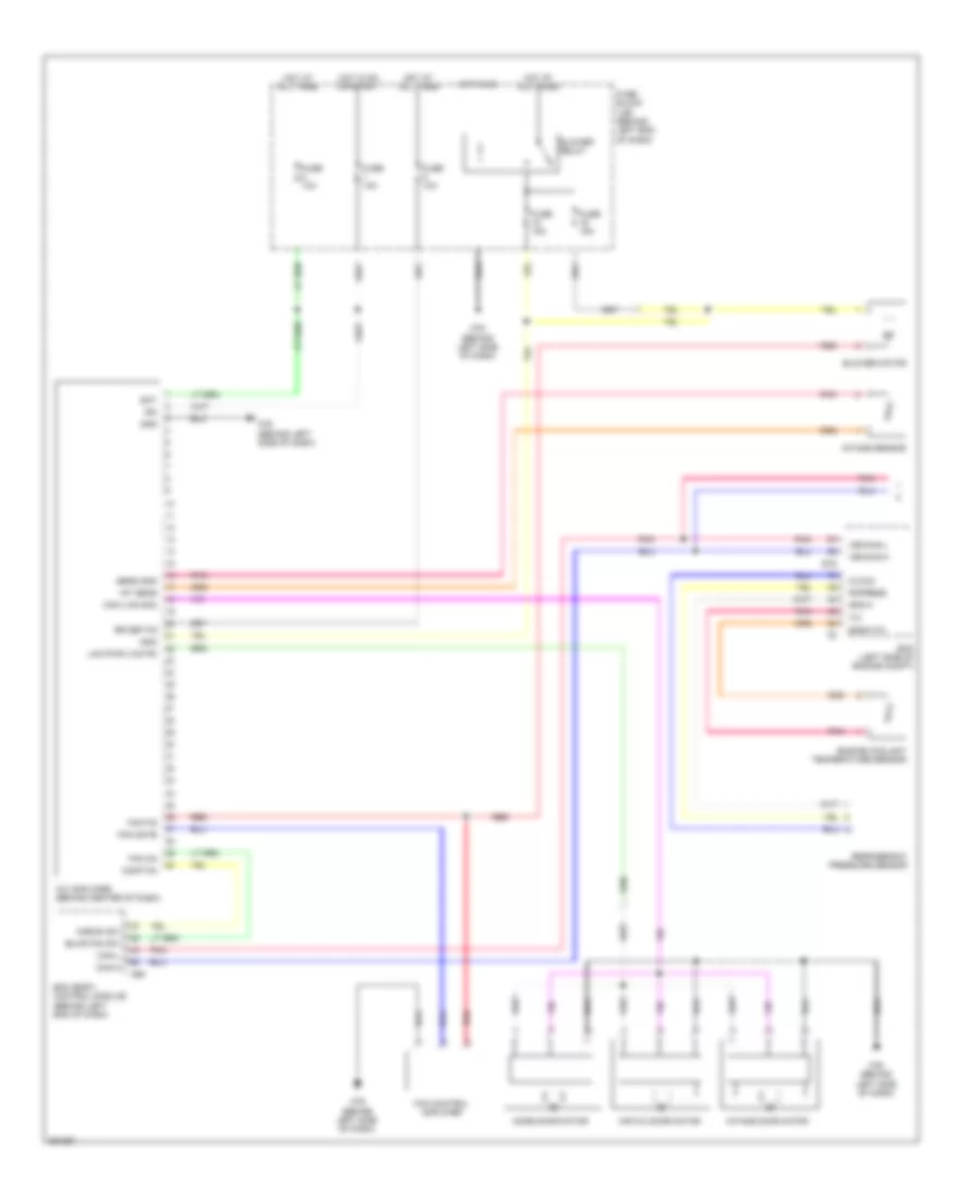 Manual A C Wiring Diagram 1 of 2 for Nissan Rogue S 2008