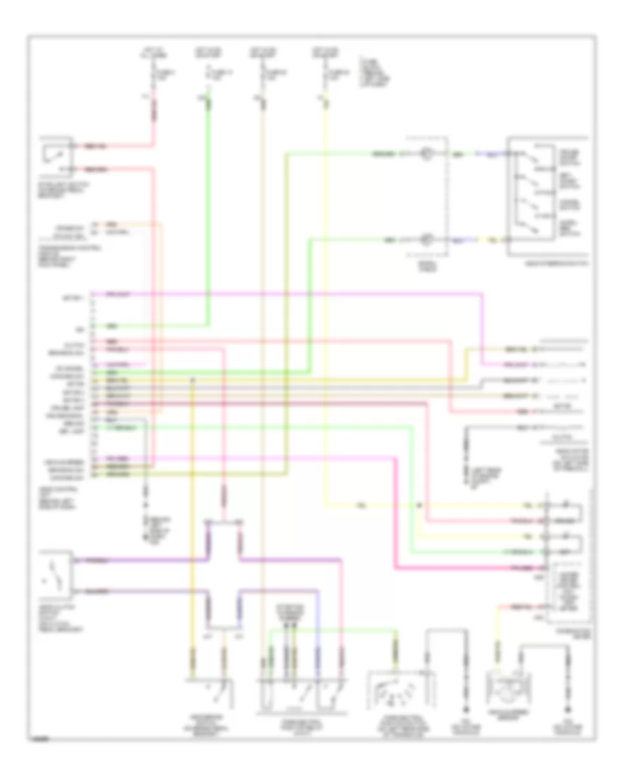Cruise Control Wiring Diagram for Nissan Sentra SE-R 2002