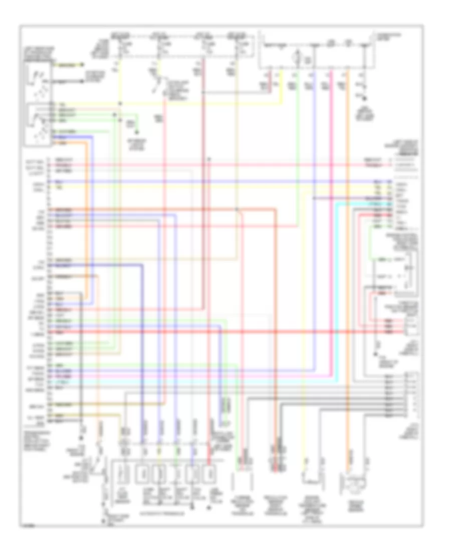 2.5L, AT Wiring Diagram for Nissan Sentra SE-R 2002