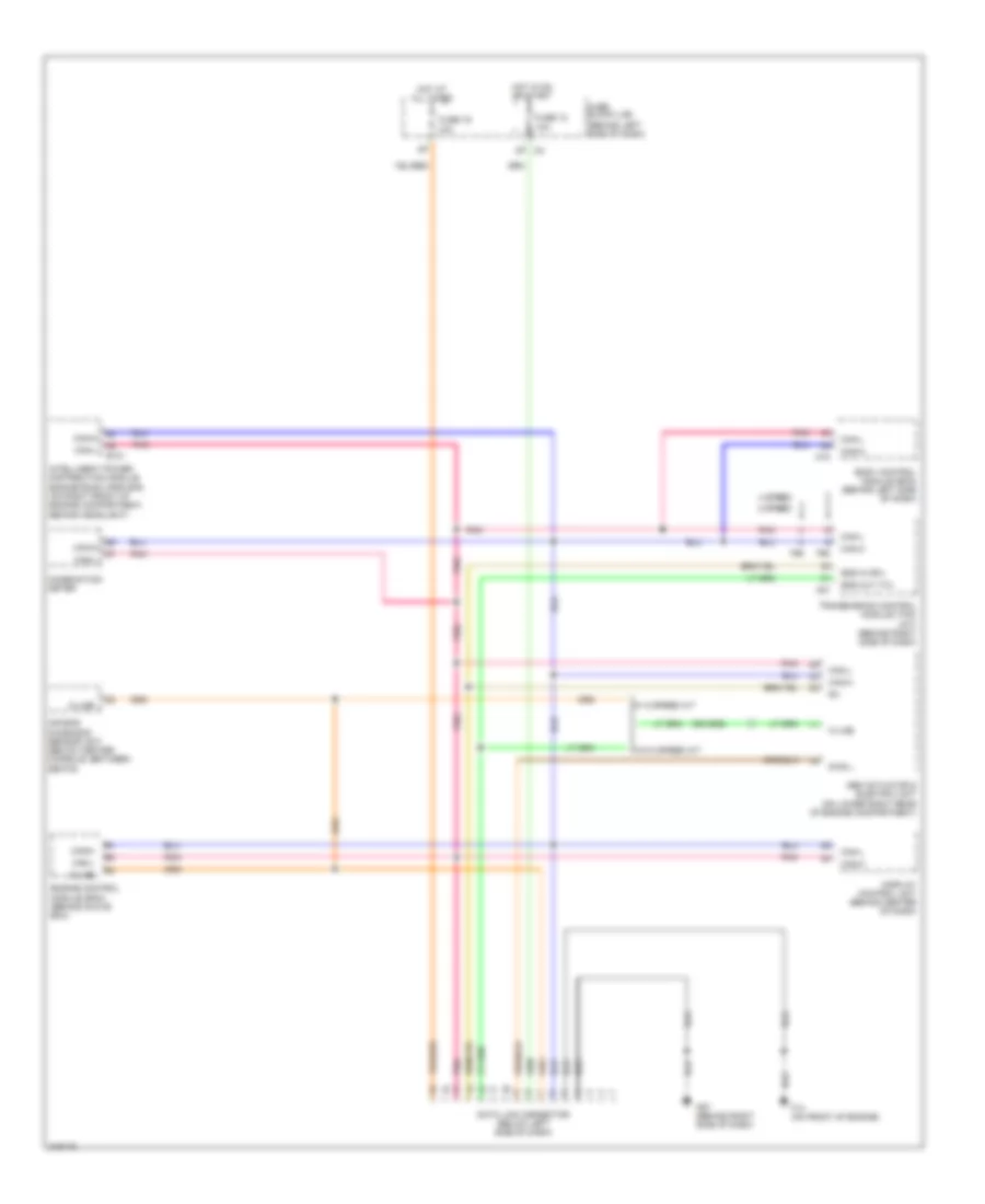 Computer Data Lines Wiring Diagram for Nissan Altima 2006