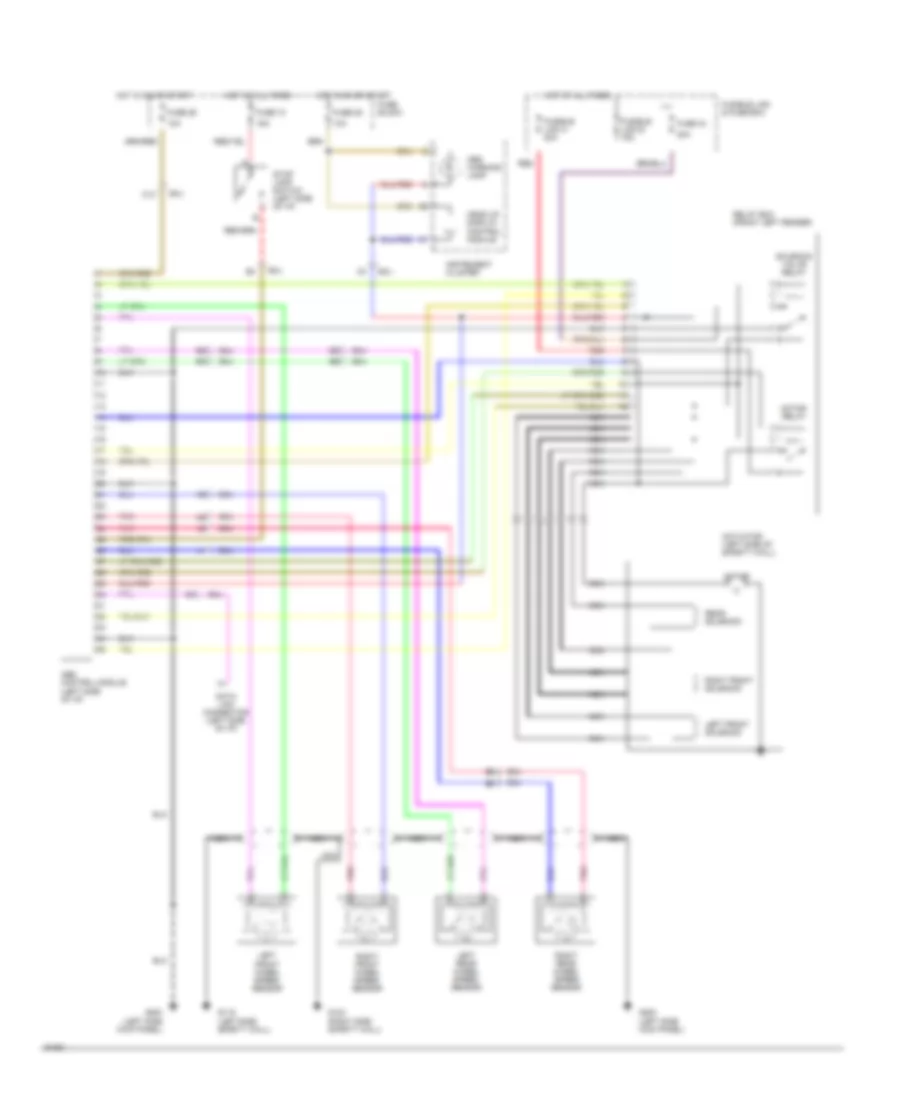 Anti lock Brake Wiring Diagrams for Nissan Altima SE 1994