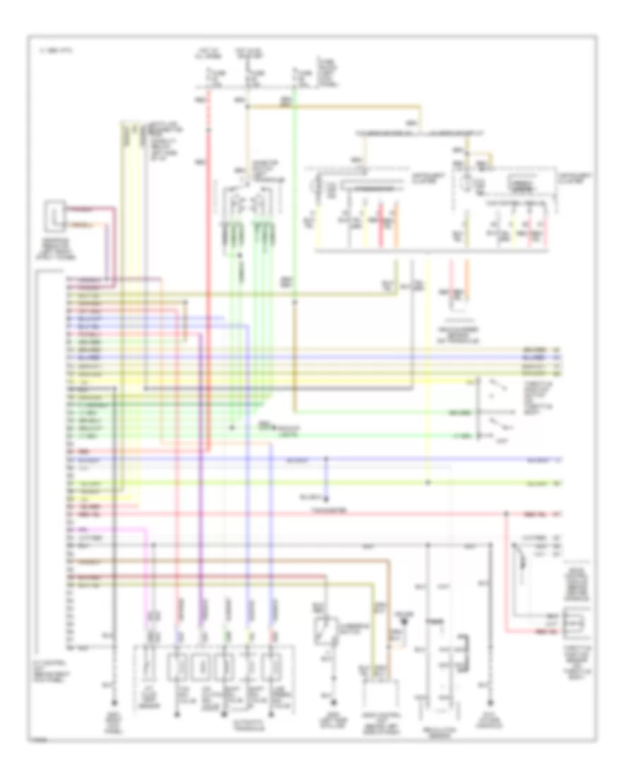 Transmission Wiring Diagram for Nissan Altima SE 1994