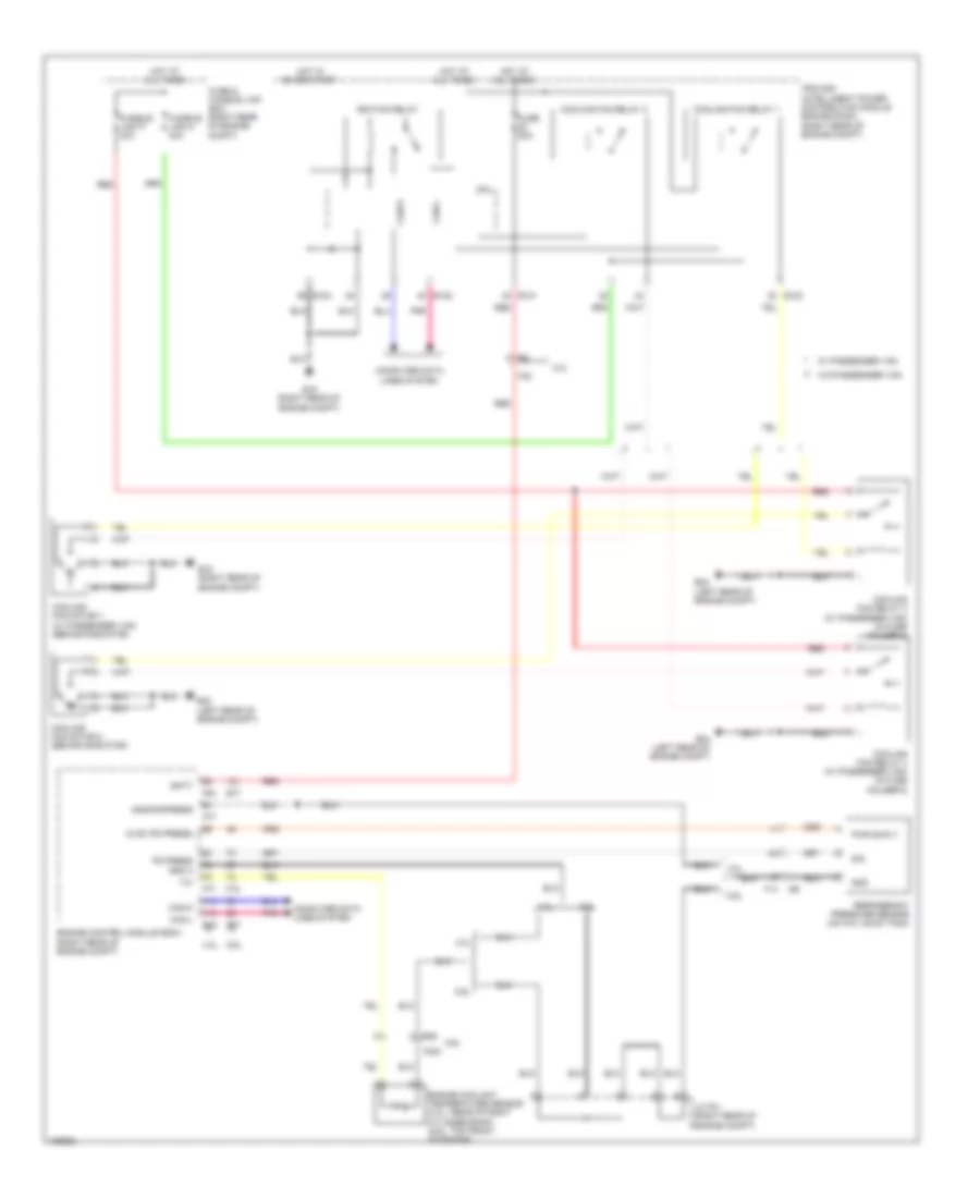 Cooling Fan Wiring Diagram for Nissan NV3500 HD SV 2014