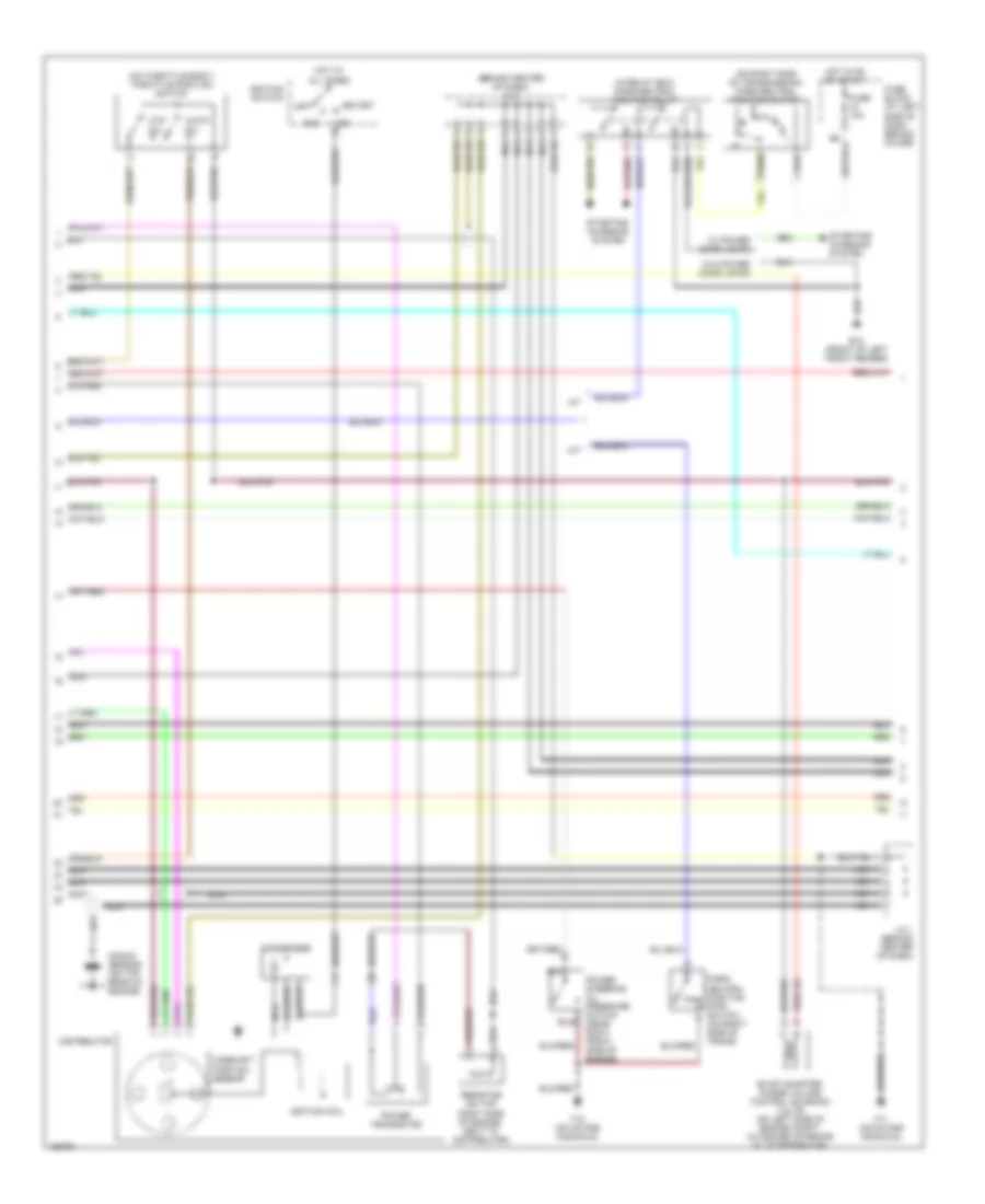 3 3L Engine Performance Wiring Diagrams 2 of 3 for Nissan Xterra SE 2002