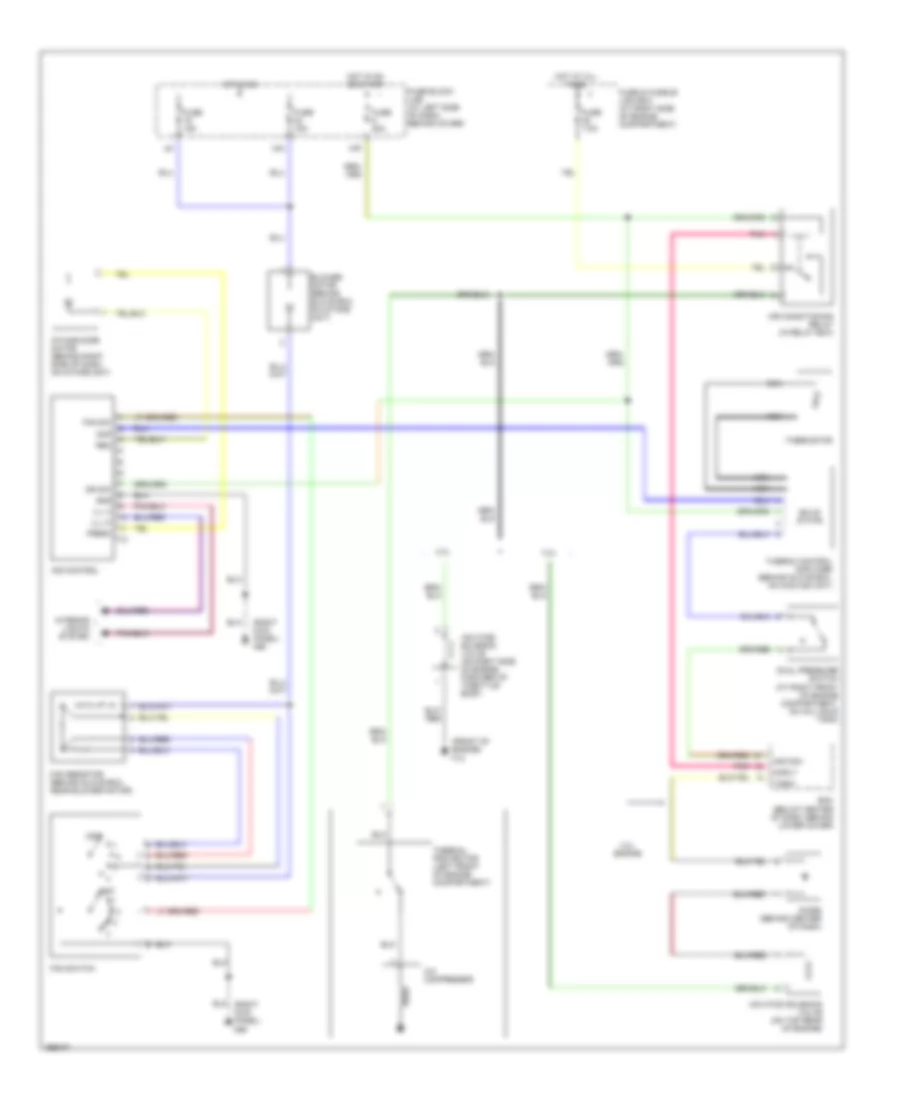 Manual AC Wiring Diagram for Nissan Xterra XE 2002