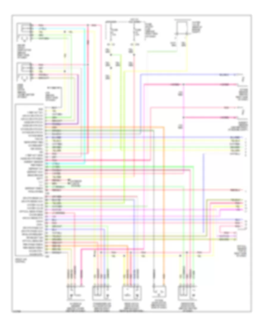 Automatic A C Wiring Diagram with Navigation 1 of 3 for Nissan Armada LE 2006
