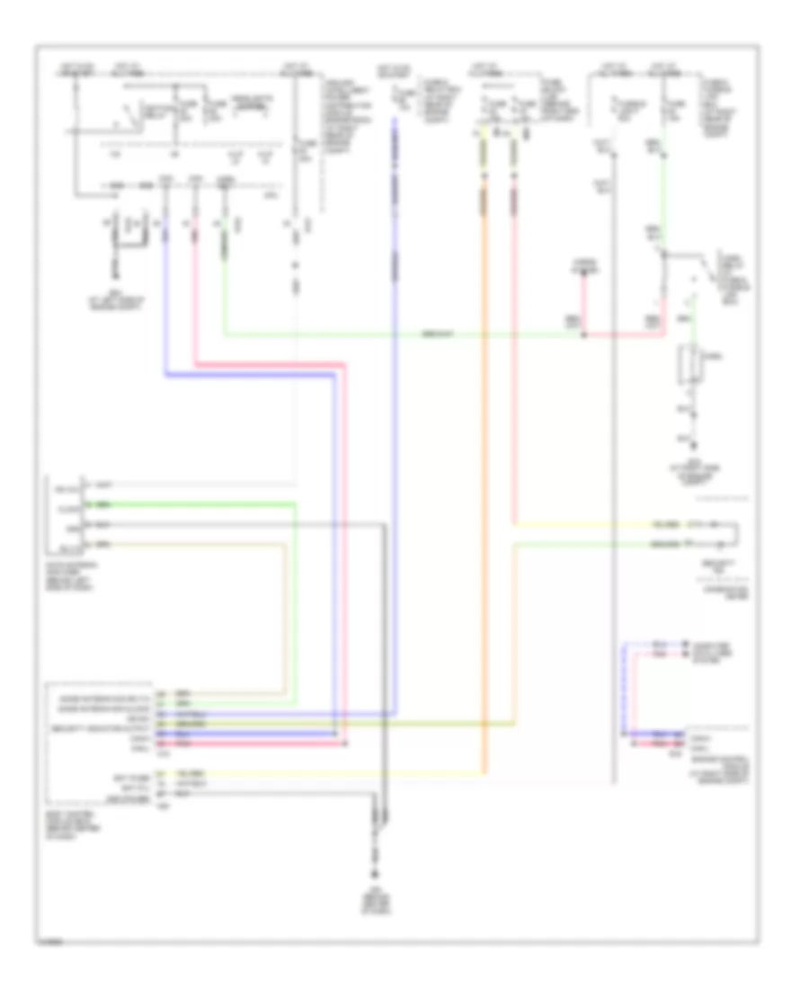 Immobilizer Wiring Diagram NATS for Nissan Armada LE 2006
