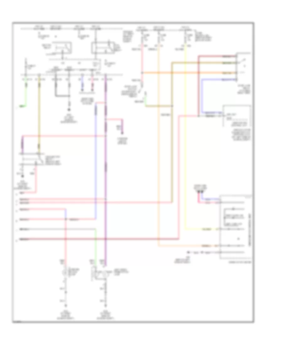 Exterior Lamps  Trailer connector Wiring Diagram (2 of 2) for Nissan Armada LE 2006