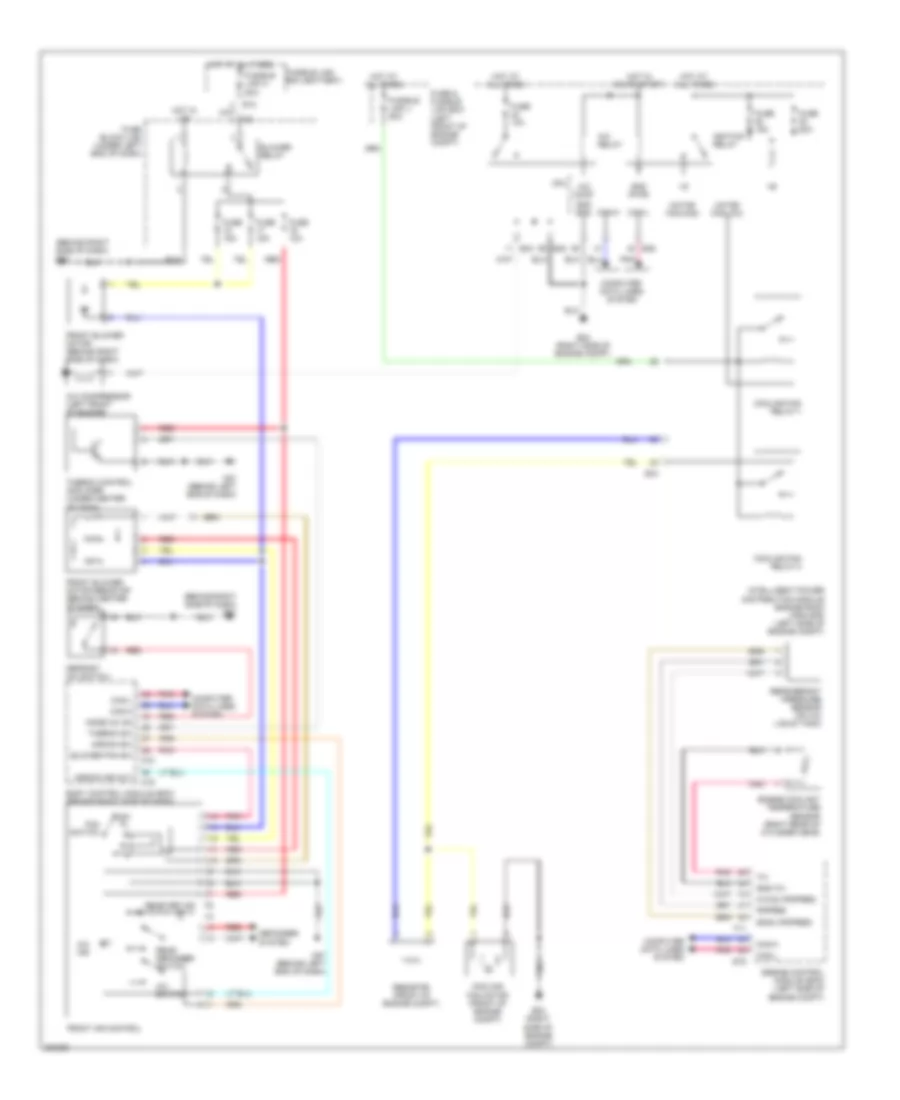 Manual AC Wiring Diagram for Nissan Versa 2010