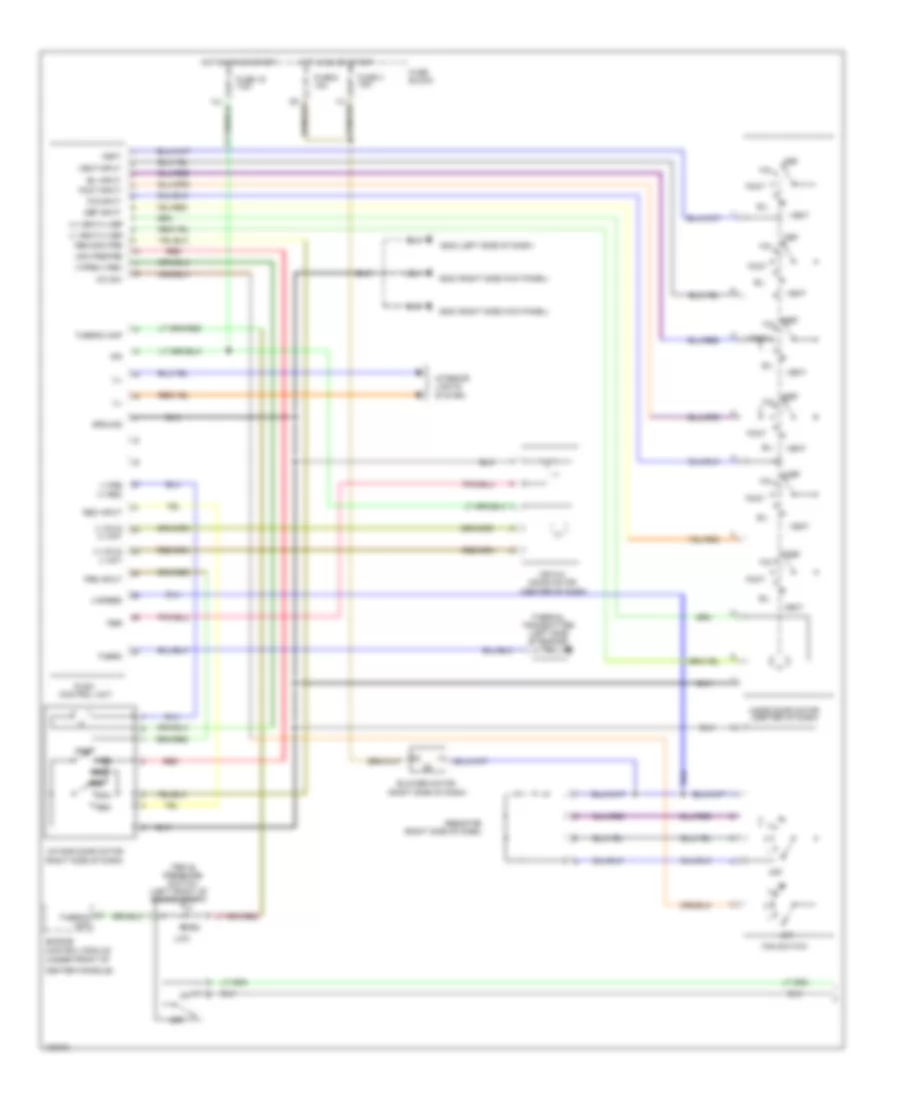 AC Wiring Diagram, Manual AC (1 of 2) for Nissan Maxima GLE 1998