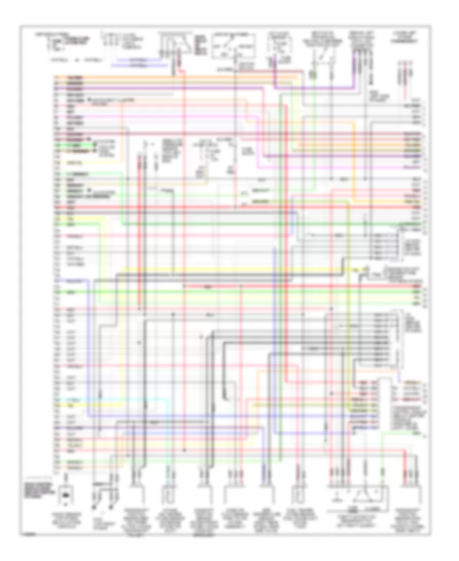 3 0L Engine Performance Wiring Diagrams 1 of 2 for Nissan Maxima GLE 1998