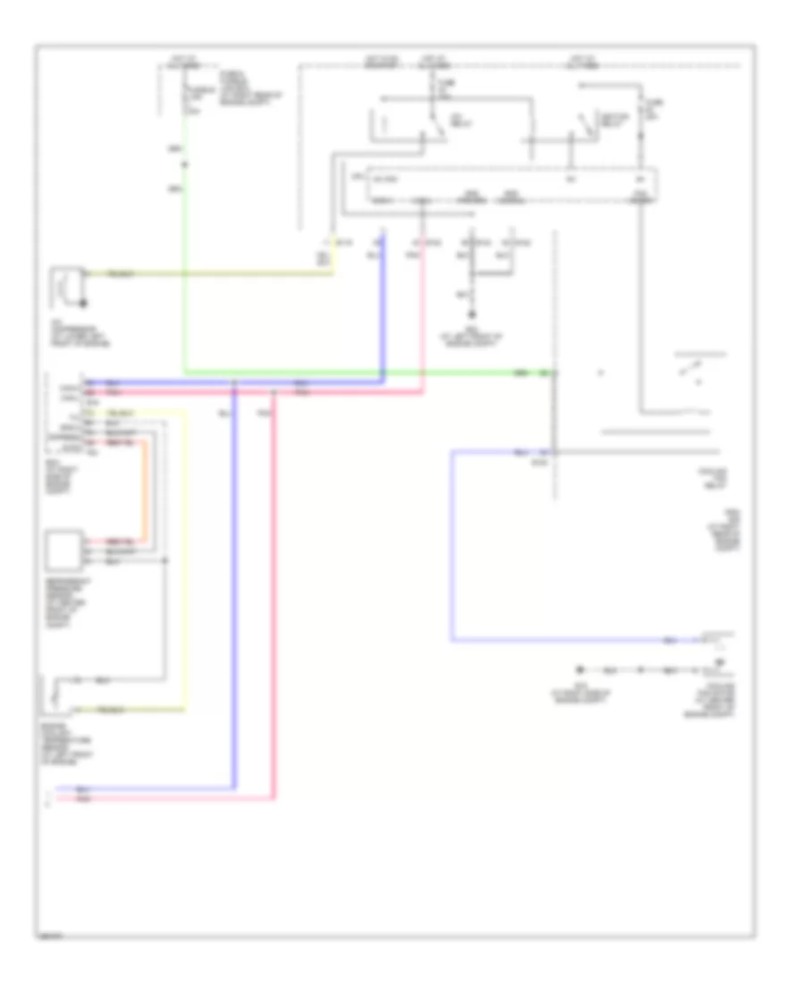 Automatic A C Wiring Diagram 3 of 3 for Nissan Titan LE 2008