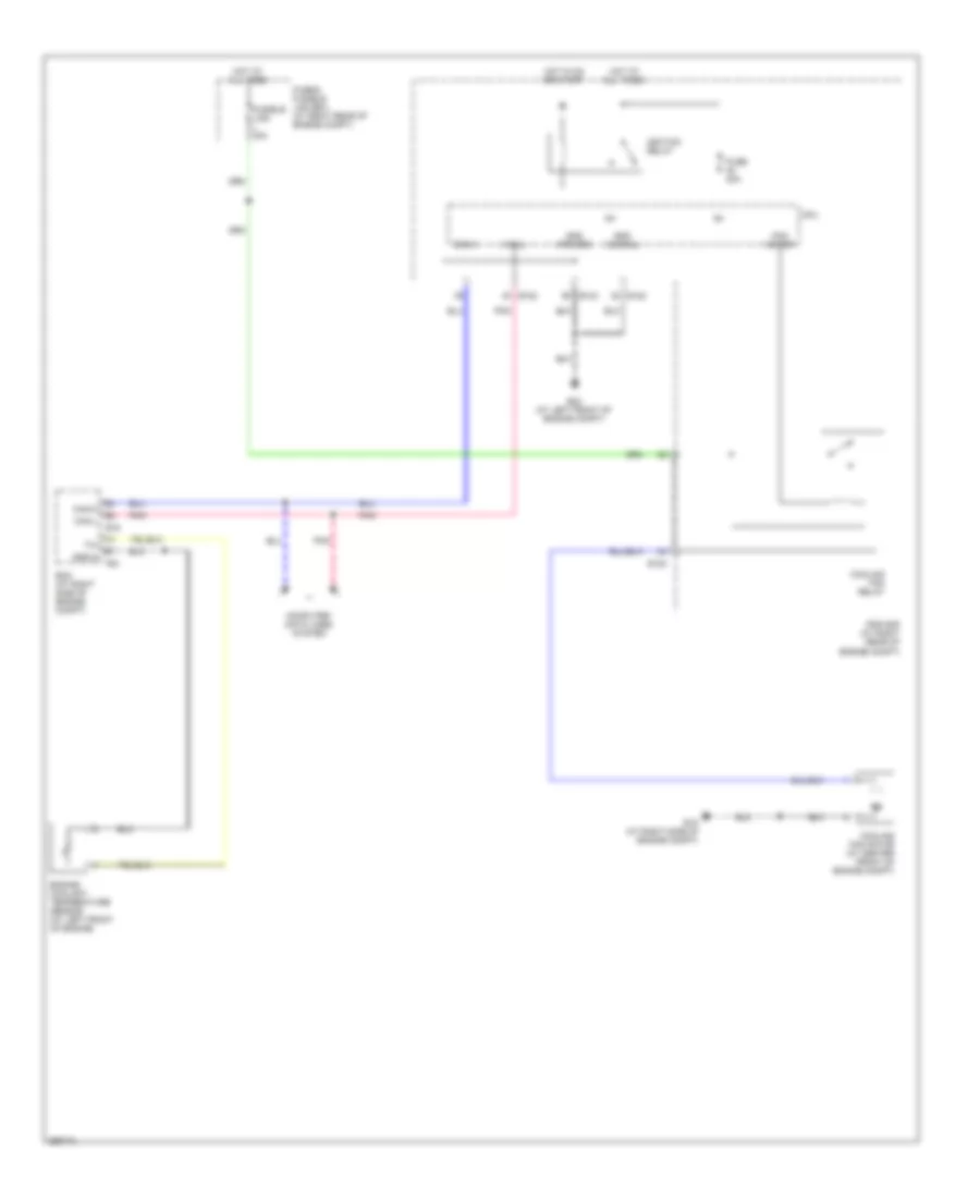 Cooling Fan Wiring Diagram for Nissan Titan LE 2008