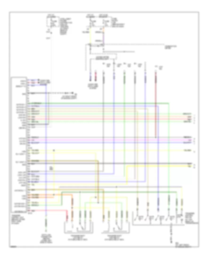 4WD Wiring Diagram 1 of 2 for Nissan Titan LE 2008