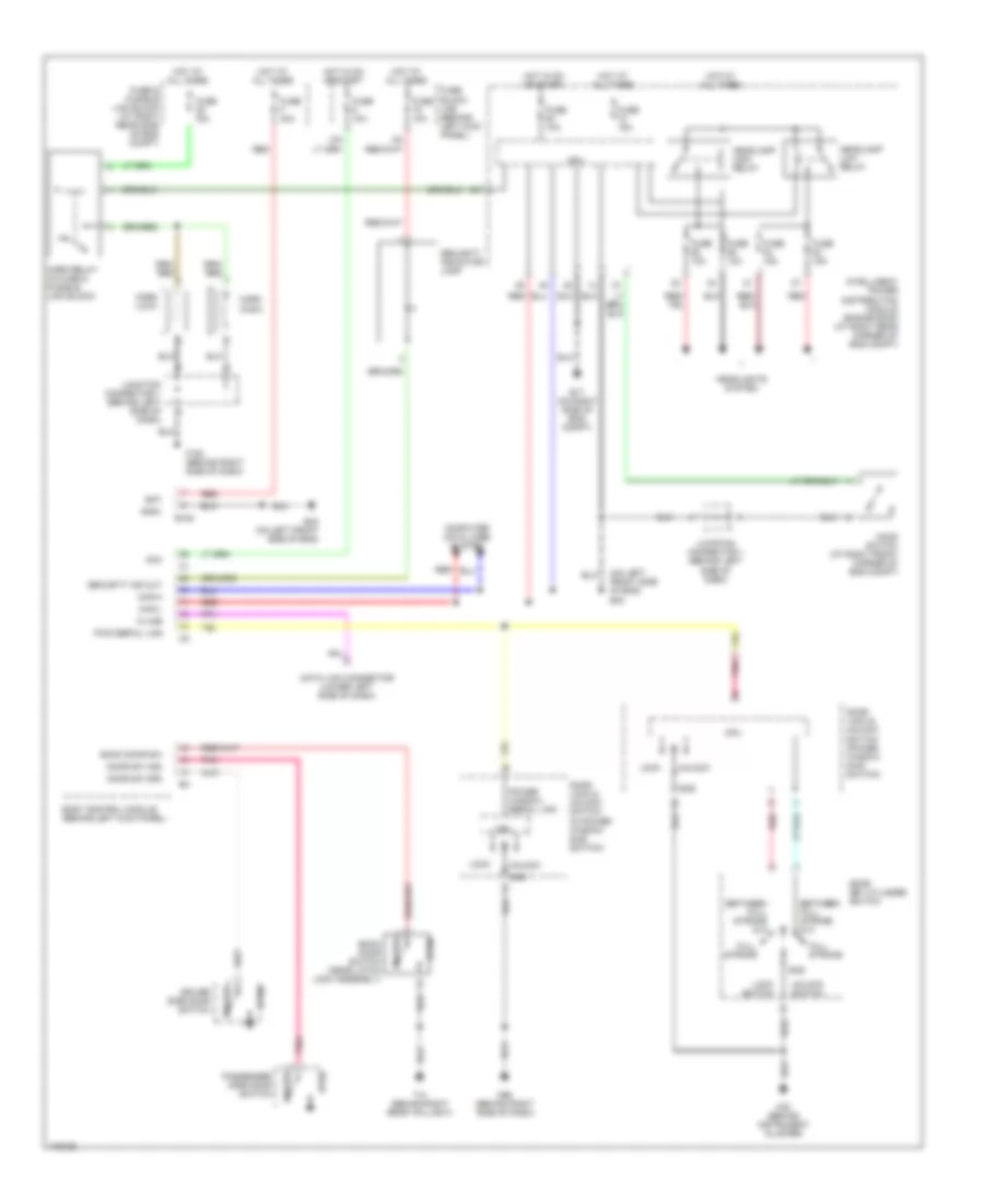 Forced Entry Wiring Diagram for Nissan 350Z 2003