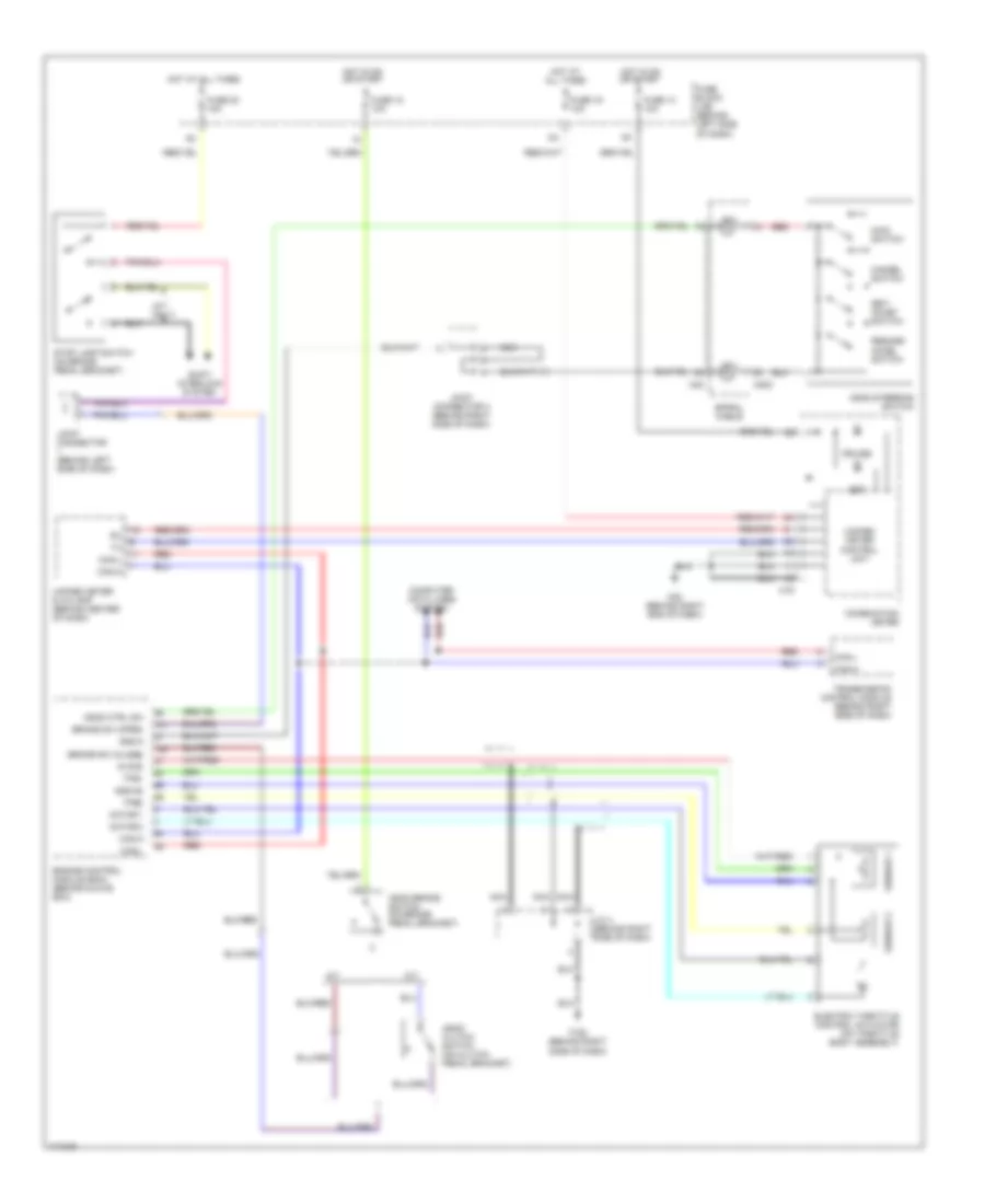 Cruise Control Wiring Diagram for Nissan 350Z 2003