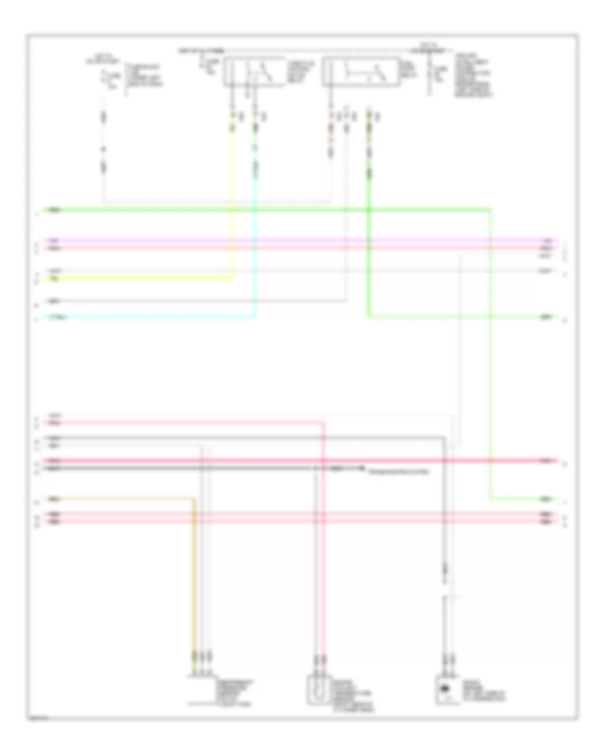 1.6L, Engine Performance Wiring Diagram (3 of 5) for Nissan Versa SL 2010