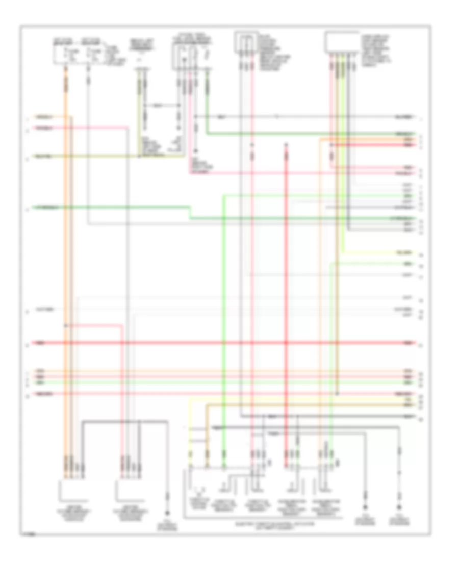 2.5L, Engine Performance Wiring Diagram (3 of 4) for Nissan Altima 2003