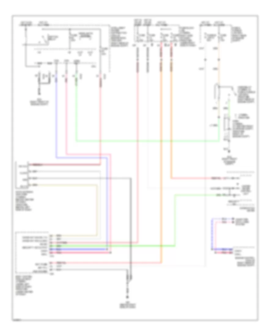 Immobilizer Wiring Diagram for Nissan Frontier LE 2006