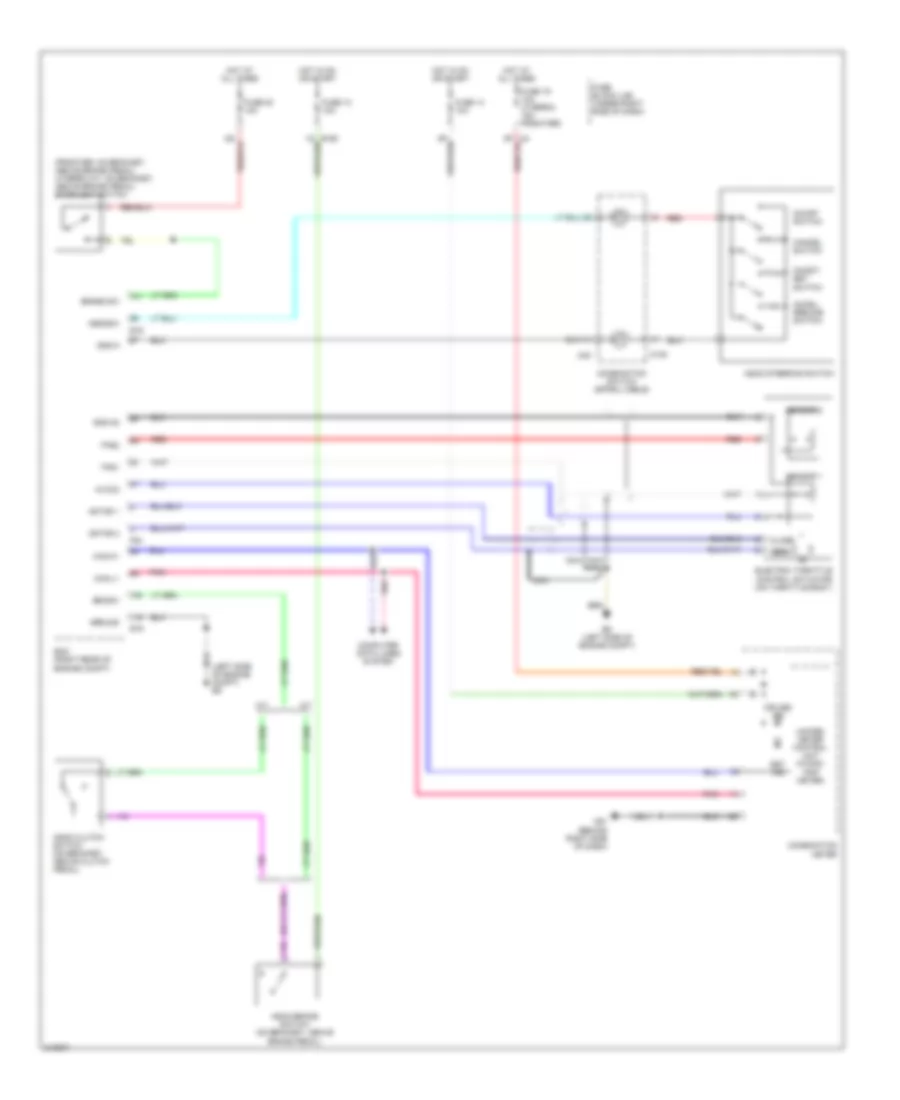 Cruise Control Wiring Diagram for Nissan Frontier LE 2006