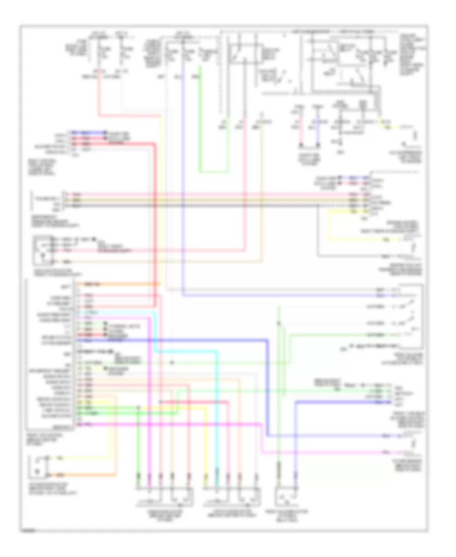 Manual A C Wiring Diagram with VBC for Nissan Xterra S 2010