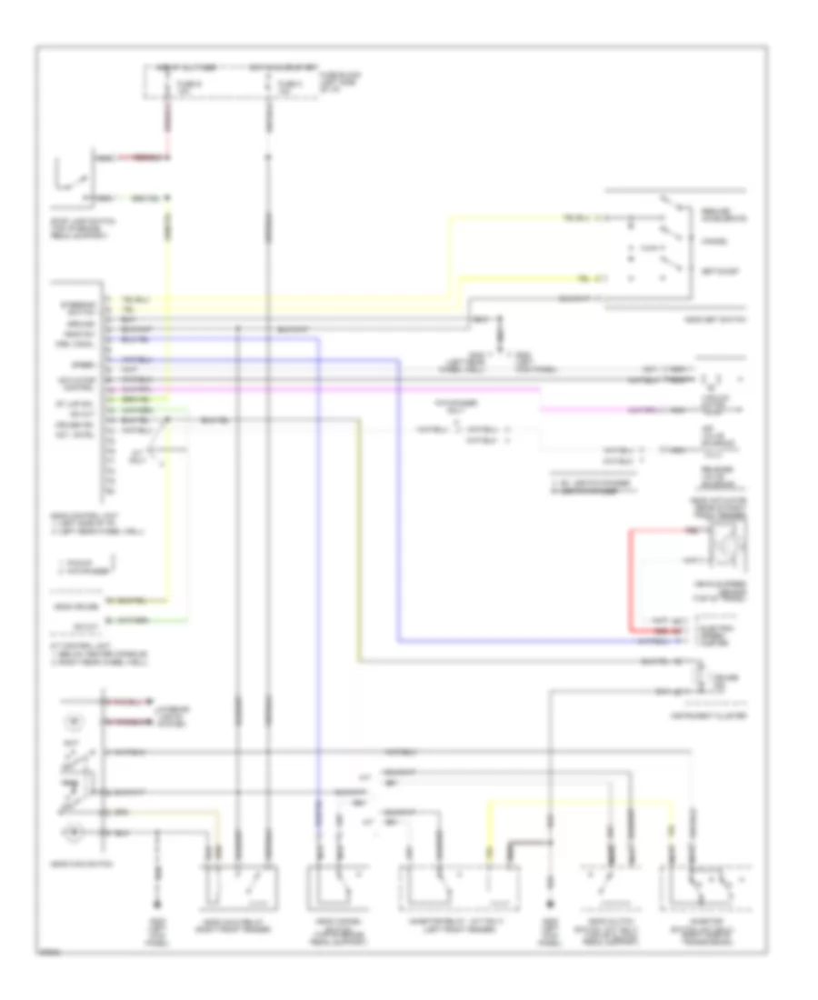 Cruise Control Wiring Diagram for Nissan Pickup SE 1994