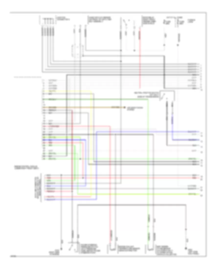 3.0L, Engine Performance Wiring Diagrams (1 of 3) for Nissan Pickup SE 1994