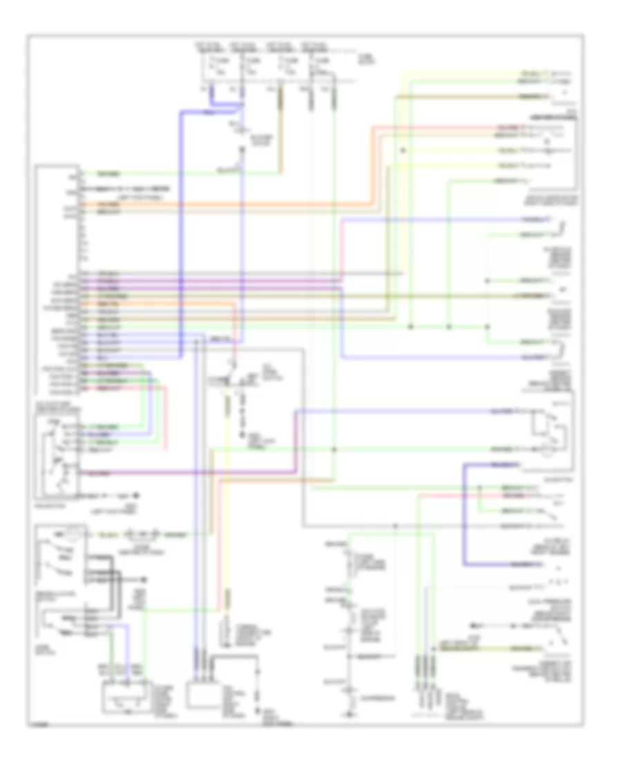 A C Wiring Diagram Auto A C for Nissan Pathfinder XE 1998