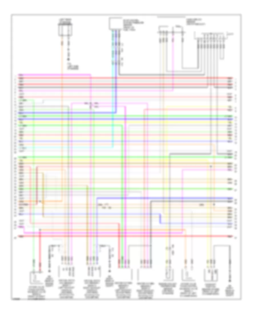 5.6L, Engine Performance Wiring Diagram (4 of 5) for Nissan NV2500 HD S 2013