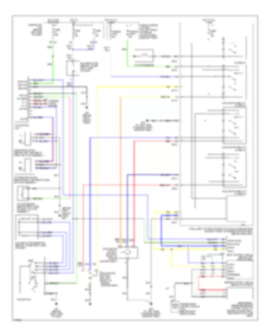 Manual AC Wiring Diagram for Nissan Altima SL 2003