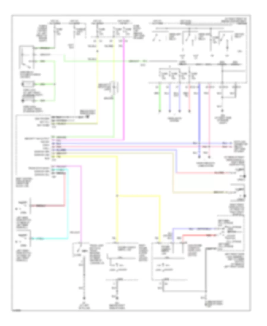 Forced Entry Wiring Diagram for Nissan Maxima SE 2006
