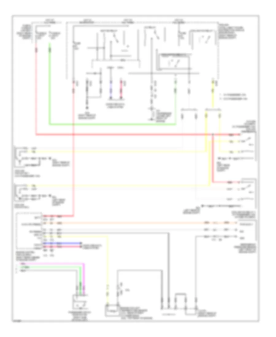 Manual AC Wiring Diagram (3 of 3) for Nissan NV3500 HD SL 2013