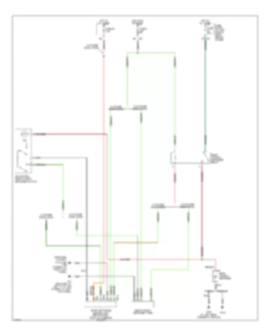 Defoggers Wiring Diagram for Nissan Frontier SC 2003