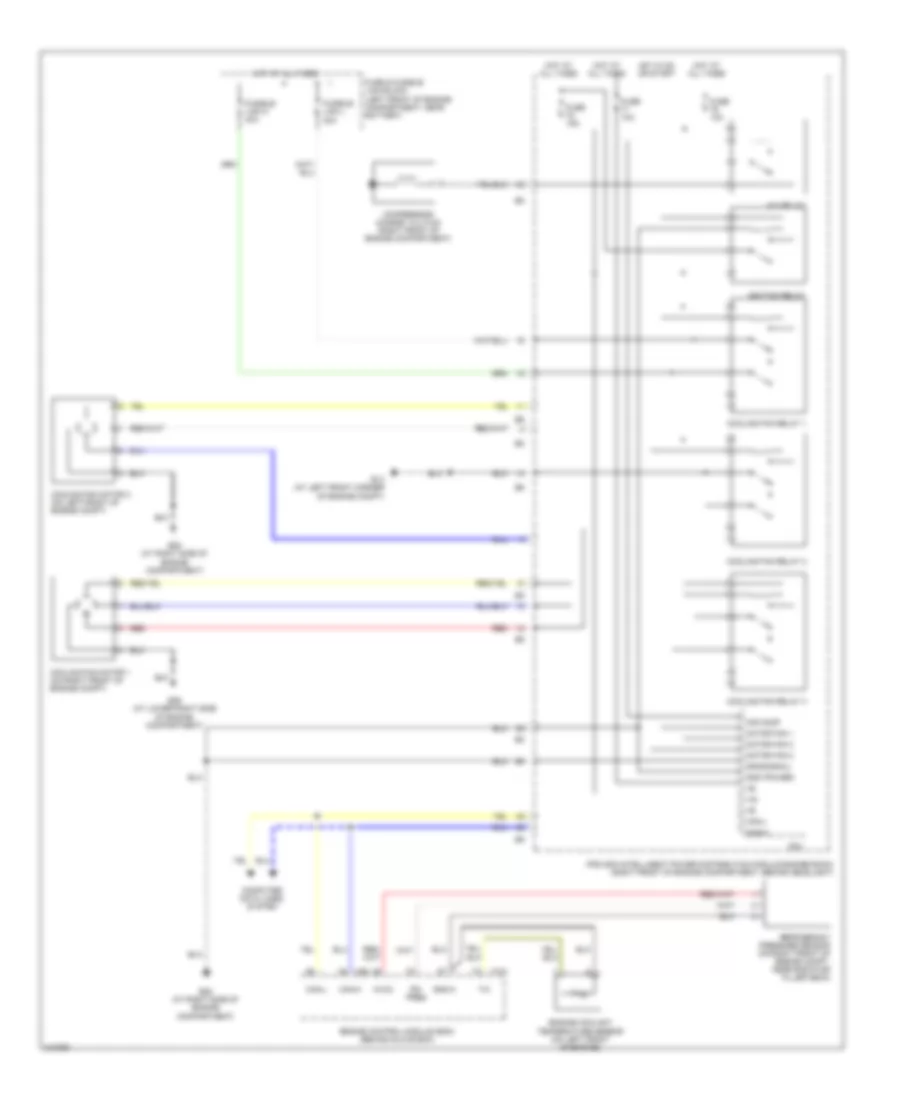 Automatic A C Wiring Diagram 2 of 2 for Nissan Murano SE 2006
