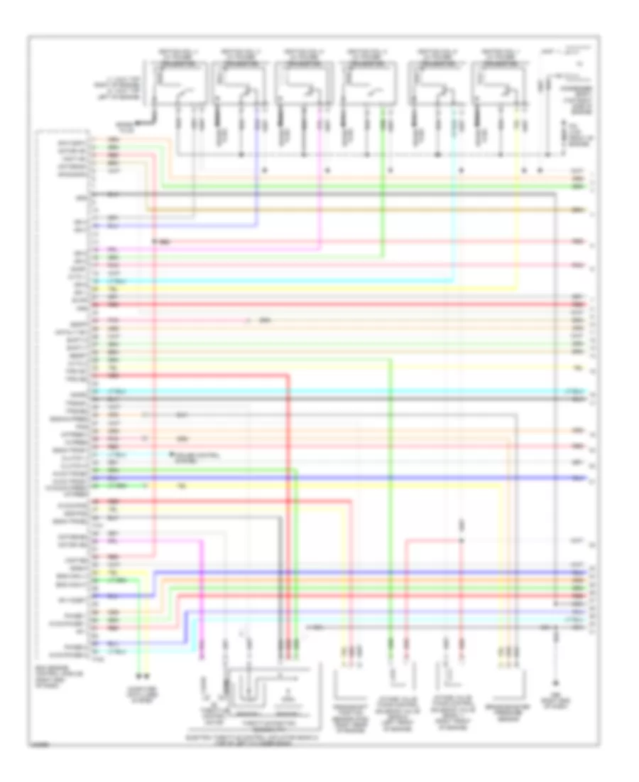 3 7L Engine Performance Wiring Diagram 1 of 5 for Nissan 370Z 2009