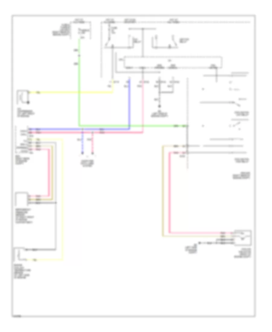 Cooling Fan Wiring Diagram for Nissan Pathfinder LE 2006