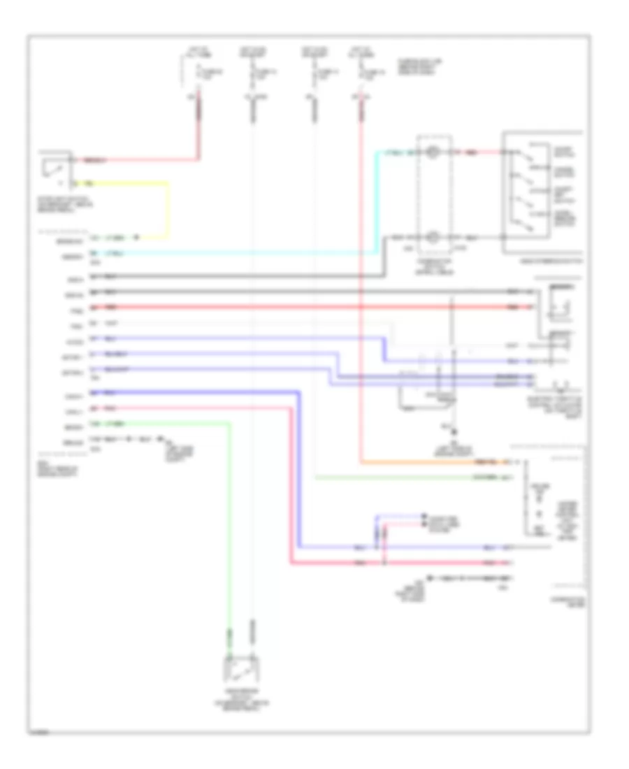 Cruise Control Wiring Diagram for Nissan Pathfinder LE 2006
