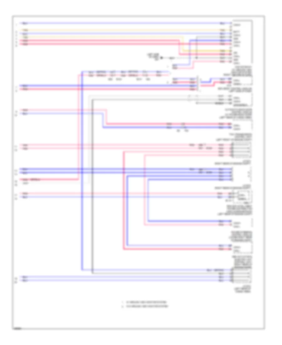 Computer Data Lines Wiring Diagram 3 of 3 for Nissan Pathfinder Platinum 2013