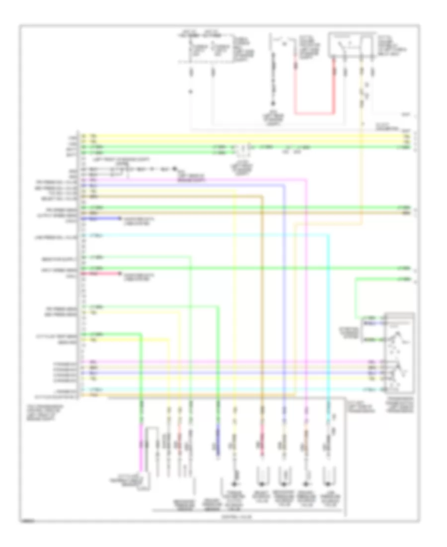 A T Wiring Diagram 1 of 2 for Nissan Pathfinder Platinum 2013