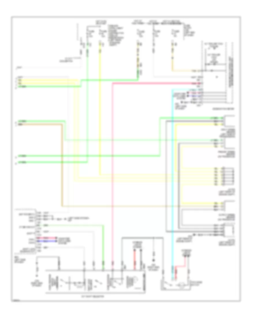 A T Wiring Diagram 2 of 2 for Nissan Pathfinder Platinum 2013