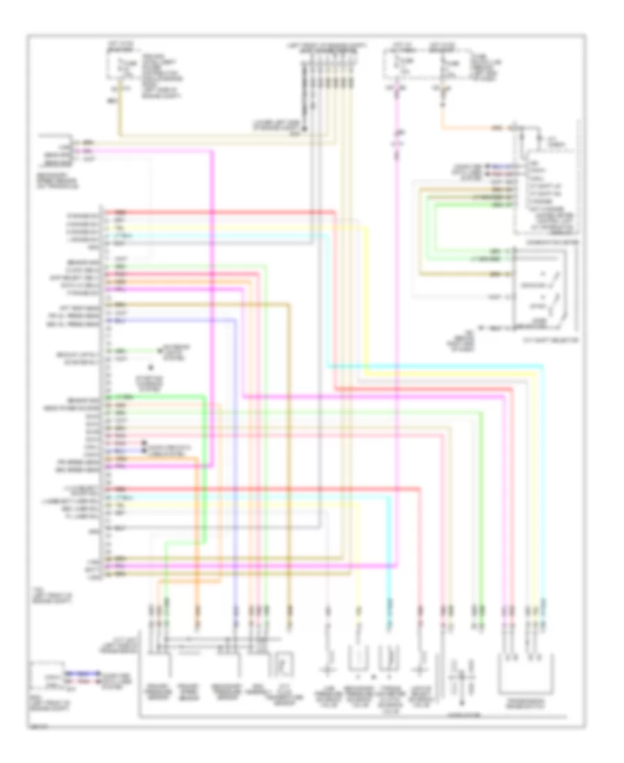 3 5L Transmission Wiring Diagram for Nissan Altima SR 2011