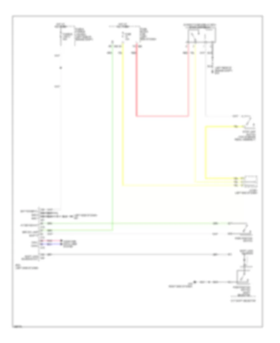 Shift Interlock Wiring Diagram for Nissan Pathfinder S 2013